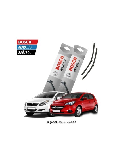 Bosch , Opel Corsa D 2008 Model Bosch Aeroeco Muz Silecek Takımı