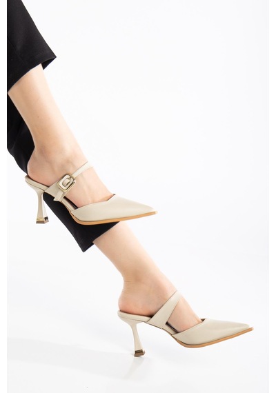 Suins Shoes Suins Zelda Kadın Topuklu Özel Üretim Stiletto Ayakkabı Ten