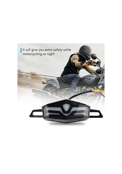Motosiklet Stop Led Fren Lambası Su Geçirmez Arka Işık Flaşör