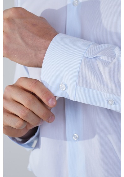 Bisse Klasik C Yaka Regular Fit Cepsiz Gömlek A.mavi Gmkls250054 33 Açik Mavi Bisse Klasik C Yaka Regular Fit Cepsiz Gömlek A.mavi Gmkls250054 33 Açik Mavi