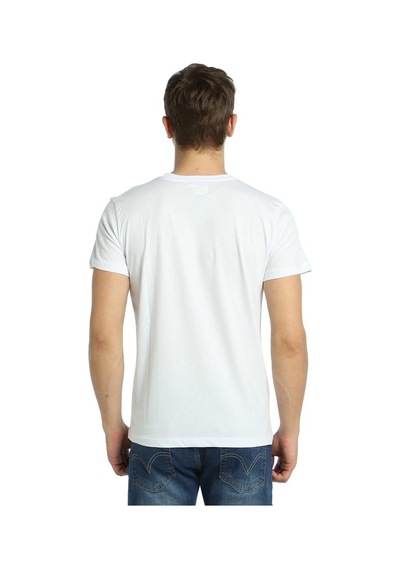 Bant Giyim - Stereo Skull Beyaz Erkek T-Shirt Tişört