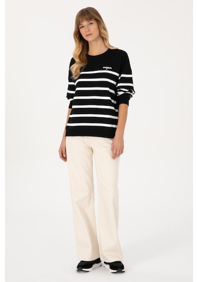 U.s. Polo Assn. Kadın Siyah Sweatshirt 50313572-vr046 Sıyah