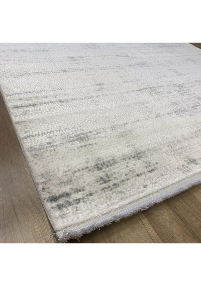 Hoom Rugs Sembol 2911 Gri Akrilik Dayanıklı Makine Halısı Gri Krem