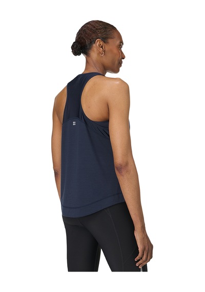 Sweaty Betty Sweaty Betty Breathe Easy Mesh Run Tank Top Kadın Mavi Koşu Tank Top 1085 Lacivert