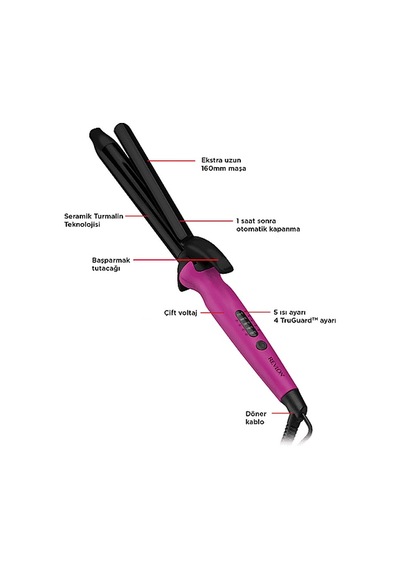 Revlon Rvır1196e Easy Heat 25mm Seramik Turmalin Saç Maşası