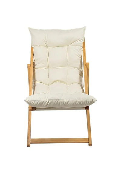 Home Katlanabilir Ahşap Şezlong, Gürgen Ağacı, 3 Kademeli Yatma Ayarlı, Krem Minderli, 85x55x80 Cm Diğer Home Katlanabilir Ahşap Şezlong, Gürgen Ağacı, 3 Kademeli Yatma Ayarlı, Krem Minderli, 85x55x80 Cm Diğer