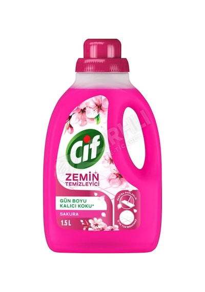 4 Adet Cif Zemin Temizleyici Sakura 1500 Ml Diğer 61301036