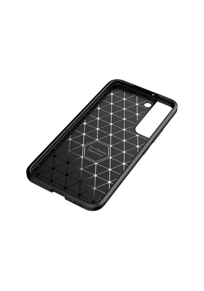 Samsung Uyumlu Galaxy S22 Plus Kılıf Karbon Silikon Case Kapak