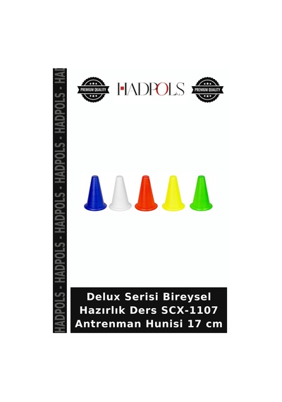 Delux Serisi Bireysel Hazırlık Ders Scx-1107 Antrenman Hunisi 17 Cm Çok Renkli