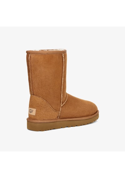 Ugg Classic Short Iı Chesnut Kadın Kahverengi Bot Düz 1016223 Kahverengi