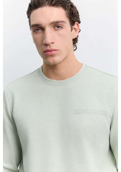 Avva Erkek Mint Yeşili Bisiklet Yaka Kolay Ütülenen Baskılı Pamuklu Regular Fit Sweatshirt A62y1214 Avva Erkek Mint Yeşili Bisiklet Yaka Kolay Ütülenen Baskılı Pamuklu Regular Fit Sweatshirt A62y1214