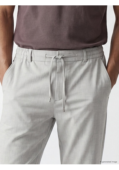 Lcw Vision Gri Slim Fit Erkek Pantolon