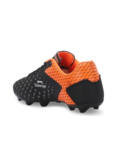 Slazenger Cycle Kr I Erkek Krampon Siyah / Turuncu Futbol Ayakkabısı
