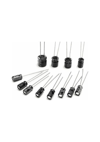 15Uf 250V Elektrolitik Kondansatör 10X20Mm