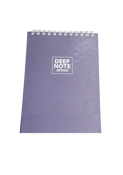 Özkan Deep Note 17x24 Spi.blok.100yap.kareli Defter Lacivert
