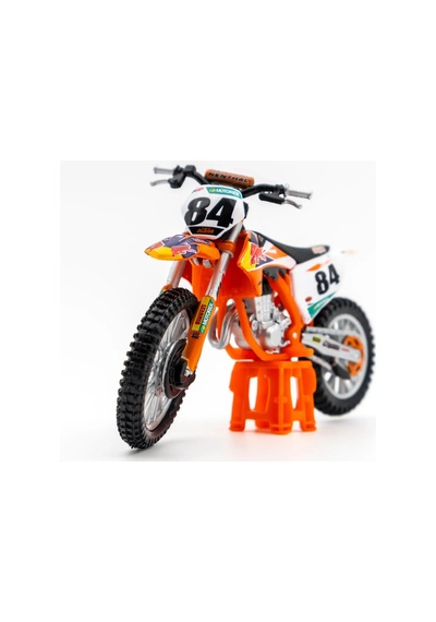 Bburago 1:18 Ktm 450 Sx-f Factory Edition 2018 Diecast Model Motosiklet Çok Renkli