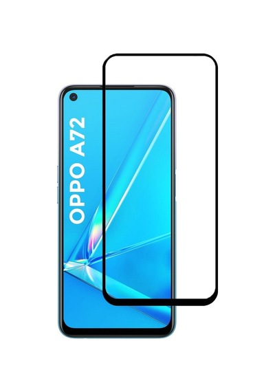 Logis Oppo A72 Tam Kaplayan 5d Antistatik Ekran Koruyucu Cam