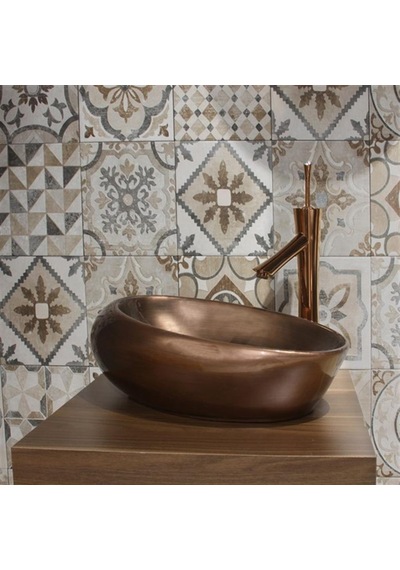 Fontana F-623 Lavabo Bataryası Rose Gold