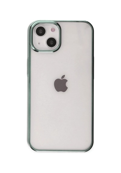 Apple Uyumlu iPhone 14 Plus Kılıf Element Silikon - Yeşil 0.2M-Çok Renkli