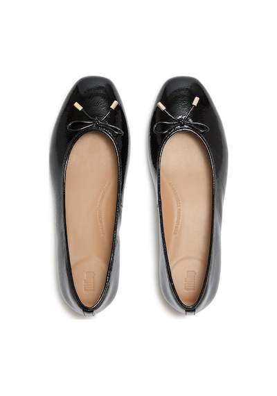 001 Black Babet Kadın Diğer A0k-001/e19 Fitflop Delıcato Bow Soft Leather Ballet Flats siyah