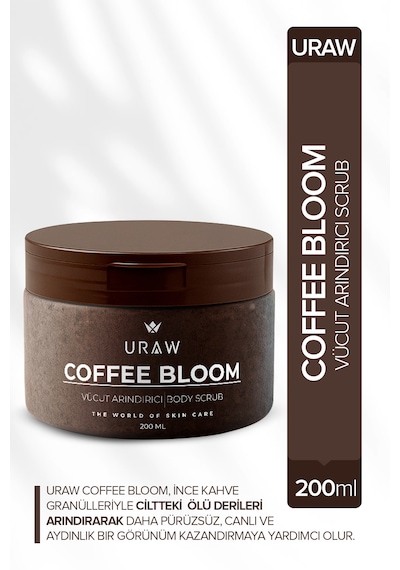 Uraw Coffee Bloom Arındırıcı Body Scrub 200 ML