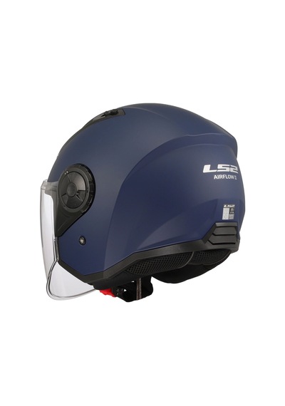 Ls2 Aırflow 2 Mat Navy Mavi Kask Mat Navy Mavi