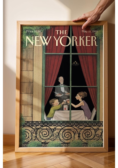 The New Yorker Çerçeveli Tablo May 10 1999 - Annler Günü Şerefine Tablosu