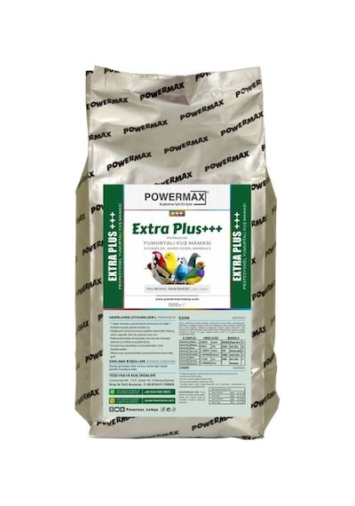 Powermax Extra Plus +++ Yumurtalı Mama 1 Kg