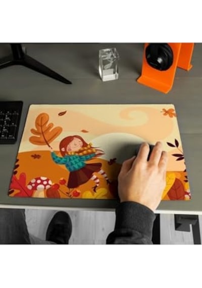 Sonbahar Tasarımlı 40x30 Mousepad - Mouse Pad - Fare Altlığı - Mouse Pad