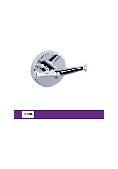 Duxxa Natura Askılık Çiftli Krom A.1127 Krom