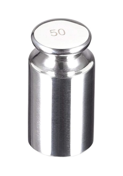 Borox Kalibrasyon Kütlesi 50g - Paslanmaz Çelik F1 Etalon