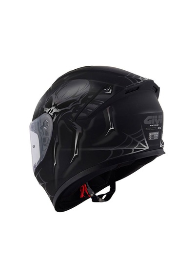 Givi 50.x Arachno Kapalı Kask Mat Siyah - Gri