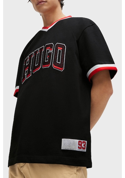 Hugo Erkek T Shirt 50510173 001 Siyah Siyah