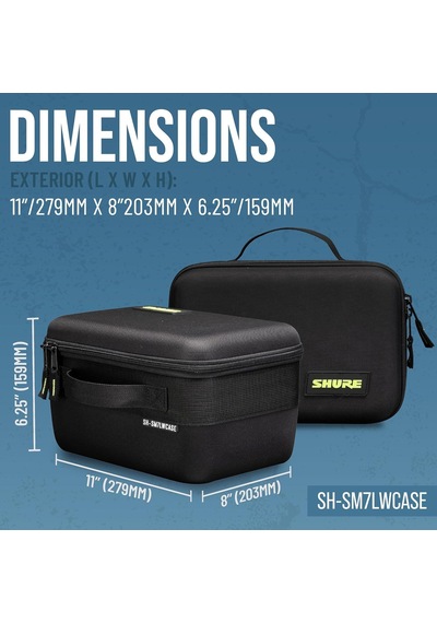 Frameworks Shure Sm7 Serisi İçin Pro Lite Mikrofon Çantası