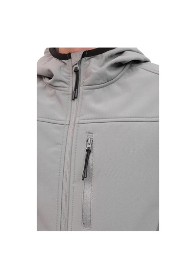 Kinetix Ml Basıc Softshell 5pr Gri Erkek Mont Gri Koyu