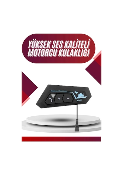 Hubrendy Kargo Intercom Bluetooth Kask Kulaklık Motosiklet Kulaklık 5.0 Bluetooth
