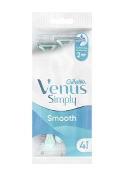 5 Adet Gillette Simply Venus 2 Bıçaklı 4'lü