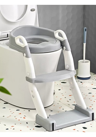 Nextbuy Tuvalet Eğitim Alıştırma Koltuğu Tutma Kollu Ayarlanabilir Lazımlık Klozet Pisuvar Kapağı Adaptörü
