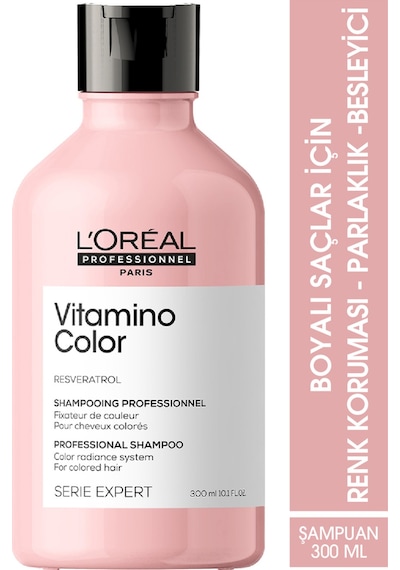 L'Oréal Professionnel Serie Expert Vitamino Color Boyalı Saçlar Için Renk Koruyucu Şampuan 300 ML