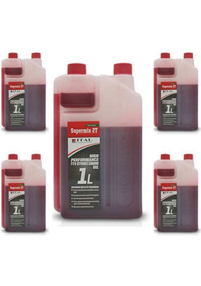 İtal İki Zamanlı 2T Motor Yağı 5 x 1 L