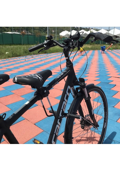 KanguruBike Bisiklet Ön Çocuk Koltuğu Çok Renkli