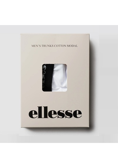 Ellesse 6sm9066-of Erkek Pamuklu Modal Boxer - Kırık Beyaz