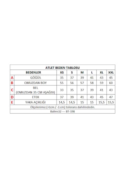 Balins Kadın Viskon Atlet Somon