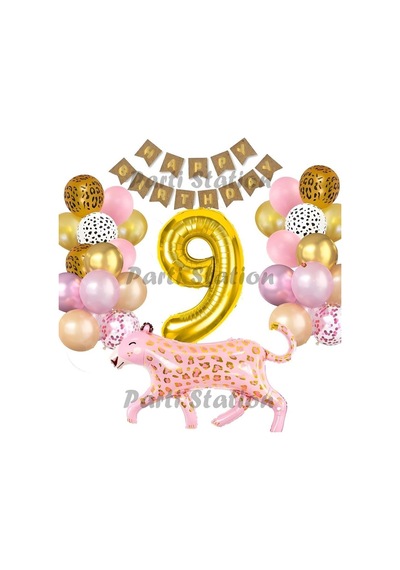 Parti Station Pembe Leopar 9 Yaş Balon Set Pspinkleoxxx Sku: Zeusstka55200c976 .