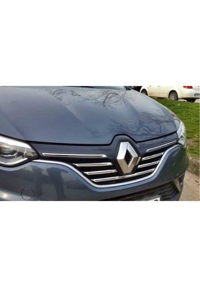Renault Megane 4 Hb-Sd Krom Ön Panjur 5 Parça 2016 Üzeri N11.6363
