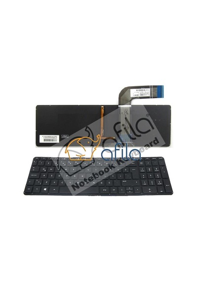Hp 15-p000, 15-p100, 15-p200 Notebook Klavyesi Siyah Tr Işıklı