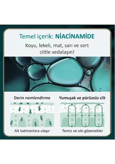 Jomtam Niacinamide Leke Karşıtı Cilt Bakım Serum 30 ML