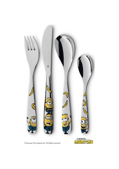 Wmf Minions Çocuk Yemek Seti 6 Parça Rengarenk - Paslanmaz Çelik