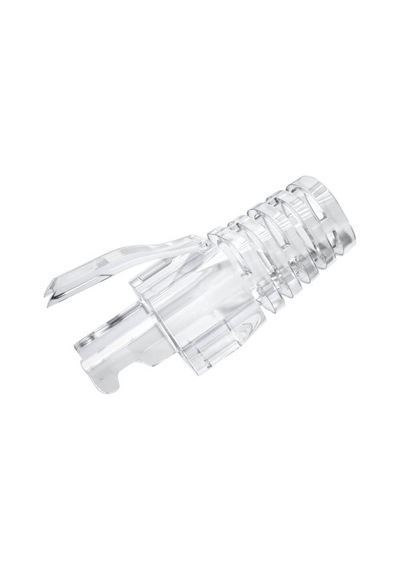 100 Adet - Rj45 Cat5e Cat6 Cat6a Boots Konnektör Şeffaf Jack Koruma Kılıfı