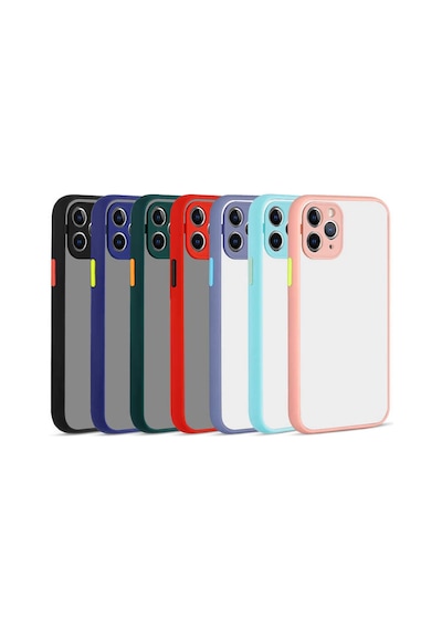 Zore İphone 11 Pro Uyumlu Ogaa Hux Kılıf-lila